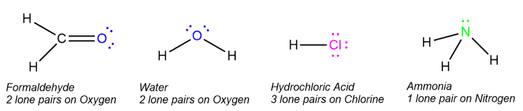 Structural reaction scheme for Lone Pair