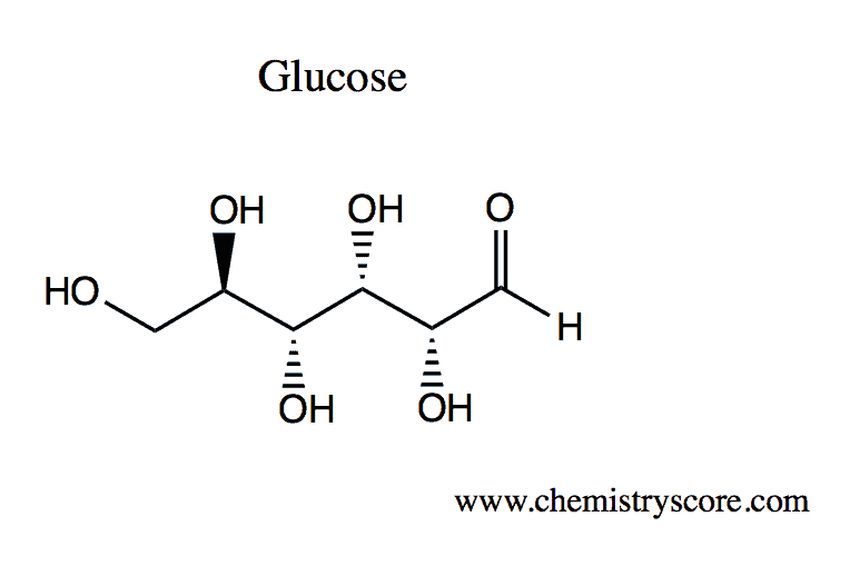 Structural reaction scheme for Carbohydrates