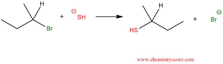 Structural reaction scheme for Thiol formation [HS(–)], diagram 1 of 2