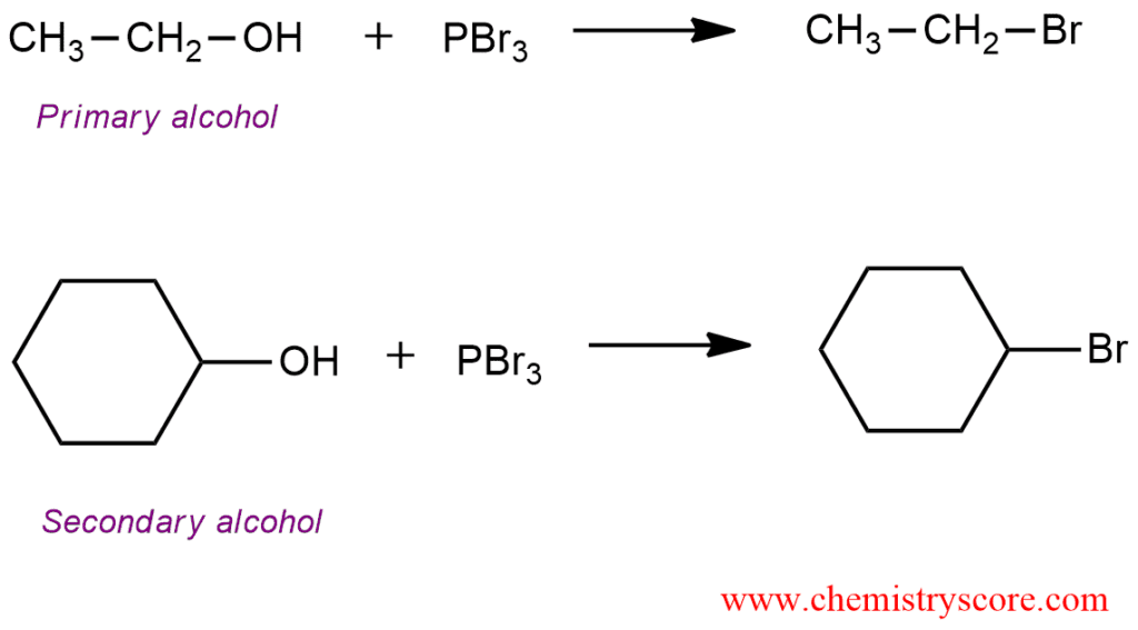 Conversion To Alkyl Bromides [pbr3] Chemistryscore