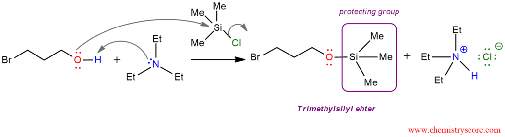 silyl ethers as protecting groups